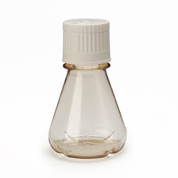 Polycarbonate Erlenmeyer Cell Shaker Flask, 125 mL, Baffled Bottom