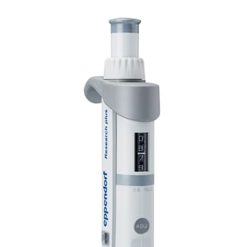 Eppendorf Research plus Single Channel Pipette, Volume Display