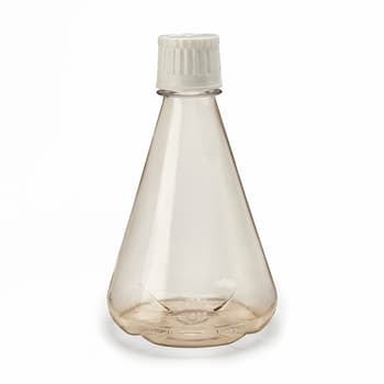 Polycarbonate Erlenmeyer Cell Shaker Flask, 2000 mL, Baffled Bottom