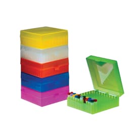100-Place Hinged Boxes, Mixed Neon and Natural Colors