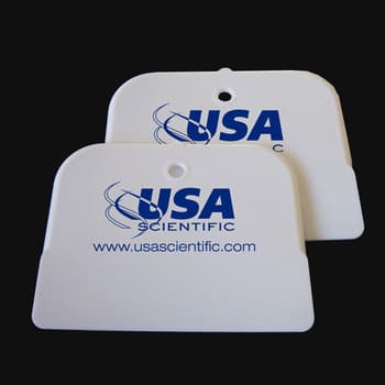 Sealing paddle with USA Scientific logo