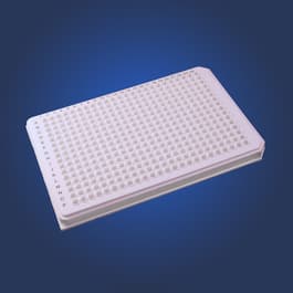 384-well TempPlate PCR plate, A24 and P24 notches, white
