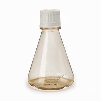 Polycarbonate Erlenmeyer Cell Shaker Flask, 1000 mL, Baffled Bottom
