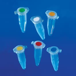 Lock-Top 1.5 mL Microcentrifuge Tube, Mixed Colors