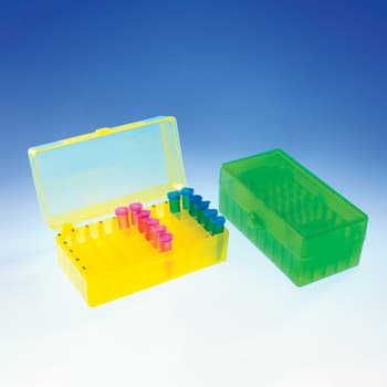 Elastic Membrane Boxes with Hinged Lids 50 x 50mm