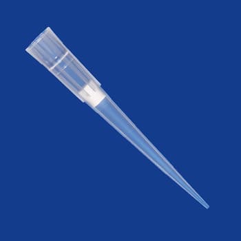 TipOne RPT Filter Tips - 100ml profile, on blue background
