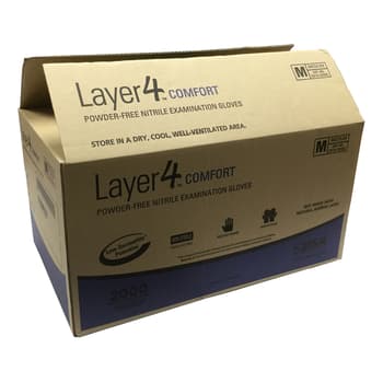 Layer4 Comfort Nitrile Exam Gloves