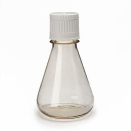 Polycarbonate Erlenmeyer Cell Shaker Flask, 250 mL, Flat Bottom