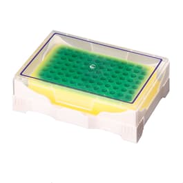 ArcticIce PCR Tube Rack, Green-Yellow
