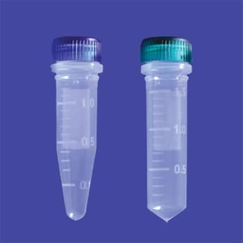 1.5 ml Screw Cap Tube. Conical, Clear Tube with Clear Cap. Sterile. -  Novasbio