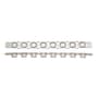 8-cap strip for 0.2 mL tubes and plates, optical flat top, natural