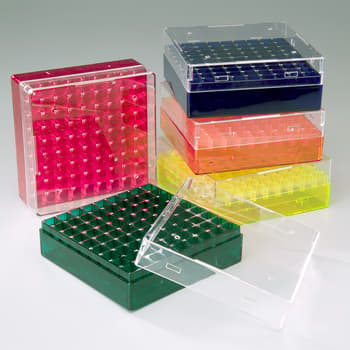 Polycarbonate Cryo Storage Boxes, 81 Place