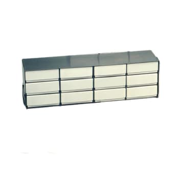 11 Upright Freezer Storage Baskets, White Wire Storage Bins Small