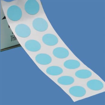 Tough-Spots Labels on Rolls, blue