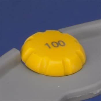 ErgoOne Volume Button,  100 µL, Yellow