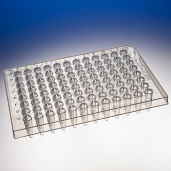 TempPlate Semi-Skirted 96-Well PCR Plate, Straight Skirt, 0.2 mL