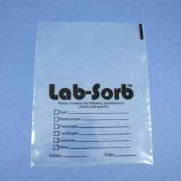 Lab-Sorb Bag, Empty