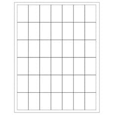 Laser Cryo-Tags, 1 1/8 x 1 3/4&quot;, 840/pk - White