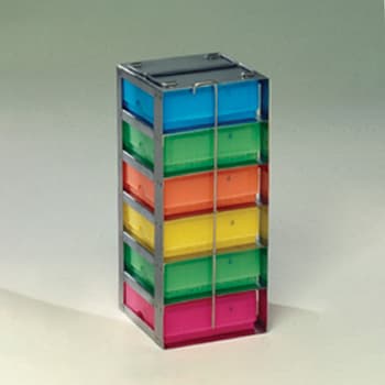 Chest Freezer Rack for 2” H Boxes - USA Scientific, Inc