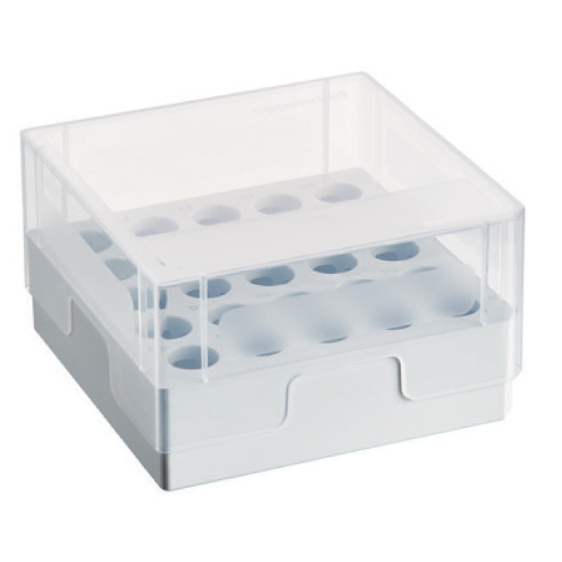 Globe Scientific 3090-1 Cardboard Storage Box for up to 2 Tall x 15mm Wide  Tubes, 64 Place, 8x8 Format, 9x9 Format, 134mm Length, 134mm Width, 47mm