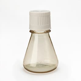 Fioles Erlenmeyer stériles de 125 ml pour culture cellulaire, avec capuchon  à filtre, GoogLab Scientific, 24x1 pc / 24 pcs