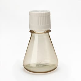 Polycarbonate Erlenmeyer Cell Shaker Flask, 125 mL, Flat Bottom
