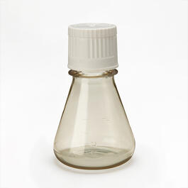Polycarbonate Erlenmeyer Cell Shaker Flask, 125 mL, Flat Bottom