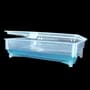 175 mL polypropylene reservoir with hinged lid