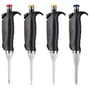 ErgoOne Single Channel Pipettes, Set of 4, 10, 20, 200, 1000 µL