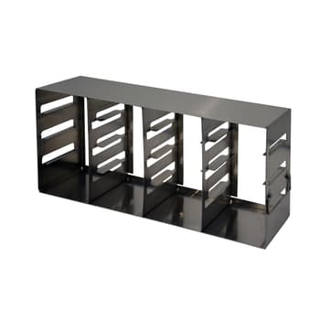 16-place (4 x 4) eco-design upright freezer rack for 2&quot; H boxes