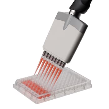 ErgoOne 8-Channel Pipette with Multiple Well Plate