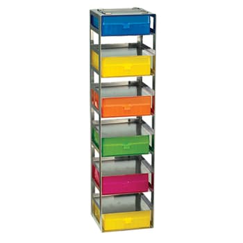 Upright Freezer Rack for 100-Place Hinged Boxes