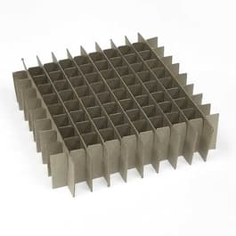 Premium Cardboard Box with Grid, Deep Lid