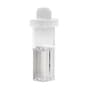 Electroporation cuvette, square white cap, 0.1 cm gap