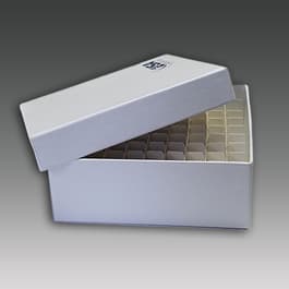 81-place Cardboard Box with Shallow Lid