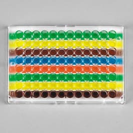 Multi-Color Well Orienter for 96-Well Plates, Horizontal