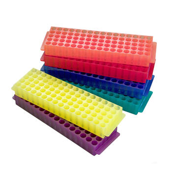 80-Place Tube Rack, Mixed Standard Colors