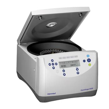 Eppendorf Centrifuge 5430, Keypad, Lid Open