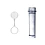 Self-Standing Tethered Screw Cap Microcentrifuge Tubes, 2.0 mL