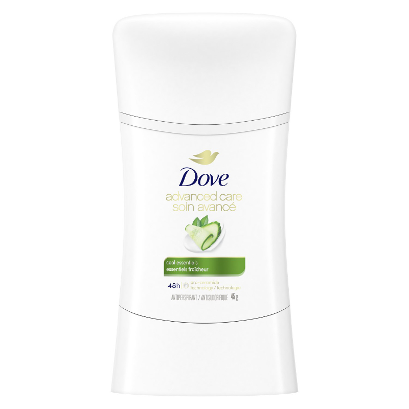 Dove Go Fresh Cool Essentials Cucumber Scent Anti-Perspirant Stick - 45g