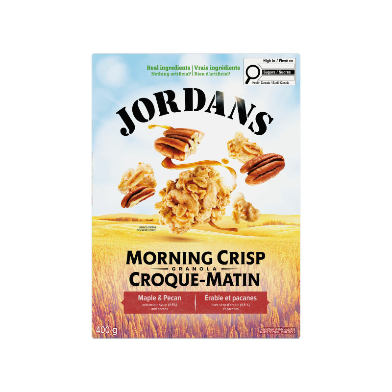 Jordans Morning Crisp Cereal - Marvellous Maple Pecan - 400g