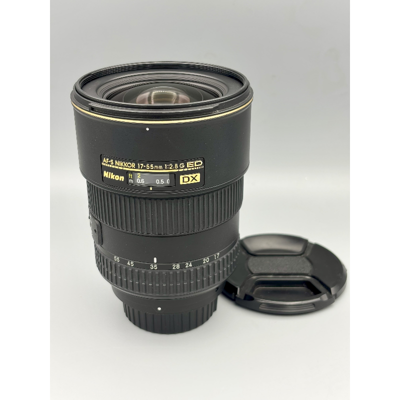 USED: Nikon AF-S DX NIKKOR 17-55mm f/2.8G ED Lens - Black