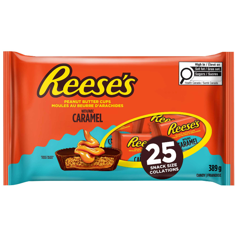 REESE'S PBC WITH CARAMEL 389G