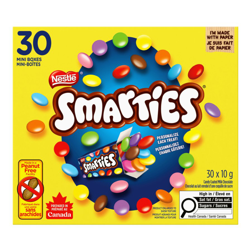 NESTLE SMARTIES HIDE-ME 30'S/300G Size 30s300g