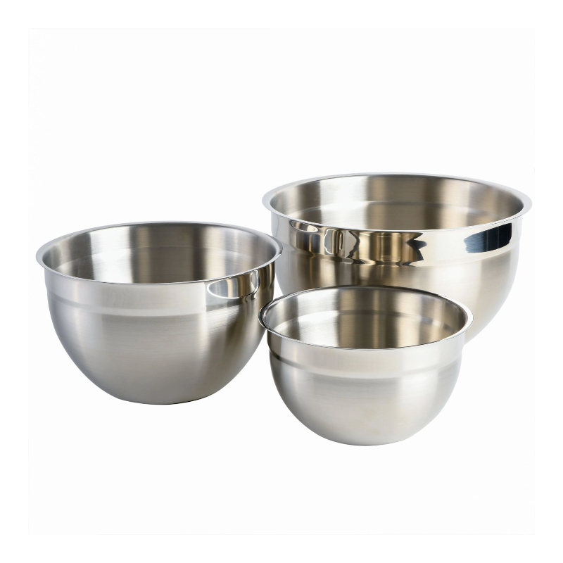 Babish Mixing Bowls - Stainless Steel - 3 piece