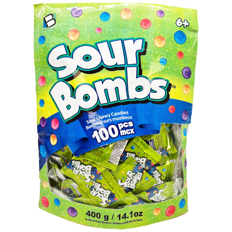 Brands Unlimited Sour Chewy Candy - 100s / 400g