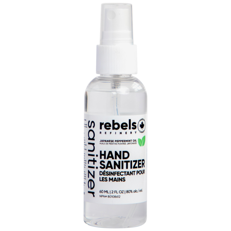 Rebels Refinery Hand Sanitizer - 60ml - Japanese Mint