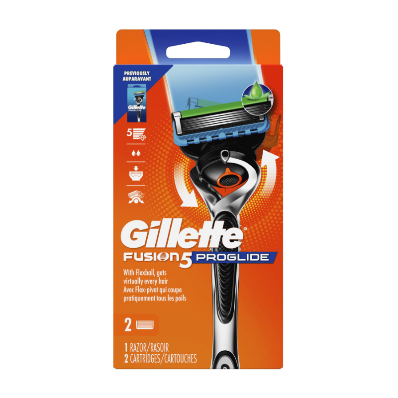GILLETTE FUSION5 PRGL MNL RZ 2S