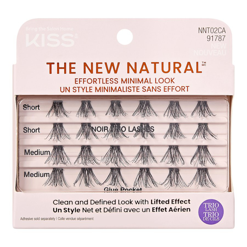 KISS NEW NATURAL TRIO LASH 02 in Black