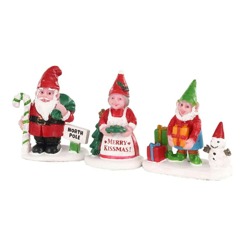 LEMAX XMAS GARDEN GNOMES